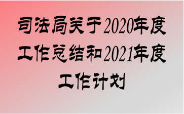 ˾ֹ2020ȹܽ2021ȹƻ