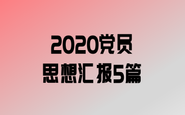 2020Ա˼㱨5ƪ